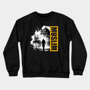 Muslim - Journey to the Mosque - Artwork Crewneck Sweatshirt